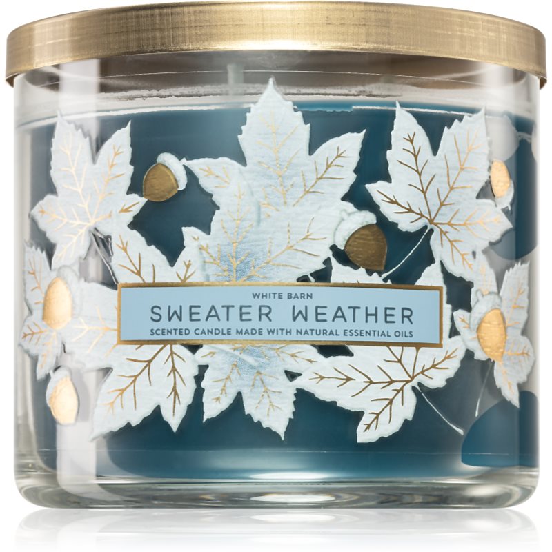 Bath & Body Works Sweater Weather lumânare parfumată II. 411 g