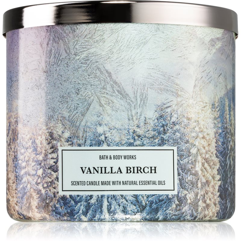 Bath & Body Works Vanilla Birch lumânare parfumată IV. 411 g