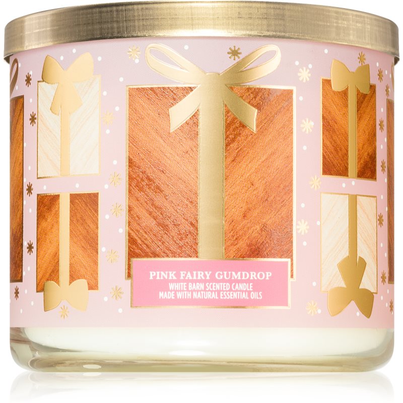 Bath & Body Works Pink Fairy Gumdrop lumânare parfumată 411 g