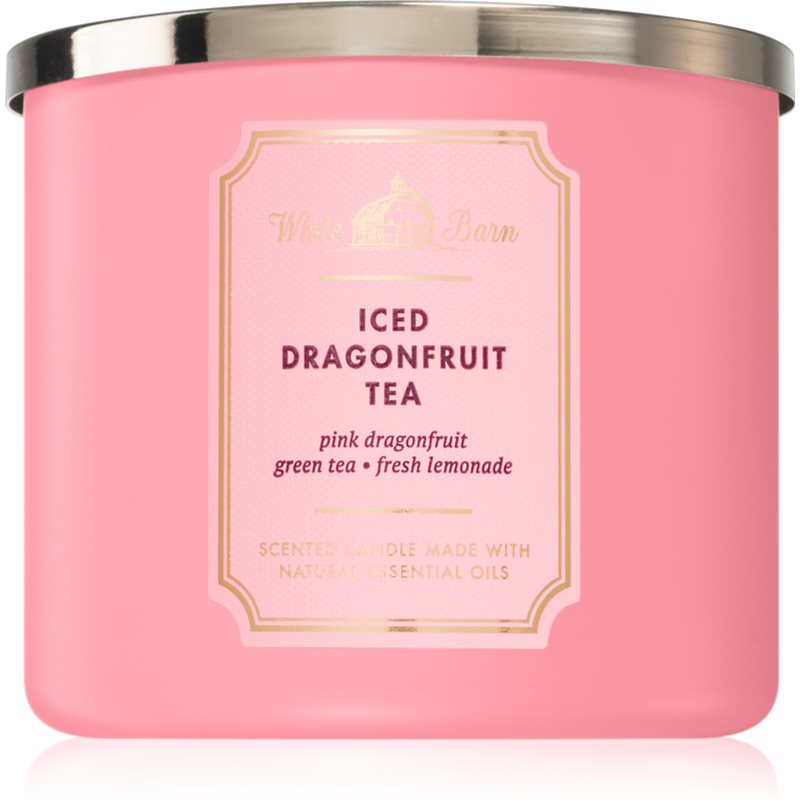 Bath & Body Works Iced Dragonfruit Tea lumânare parfumată III. 411 g