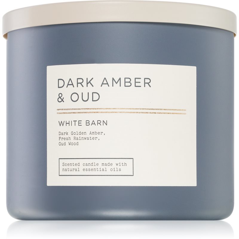 Bath & Body Works Dark Amber & Oud lumânare parfumată 411 g