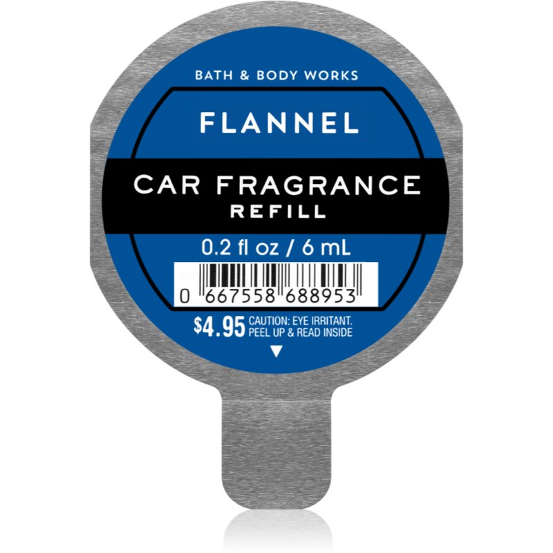 Bath & Body Works Flannel parfum pentru masina rezervă 6 ml