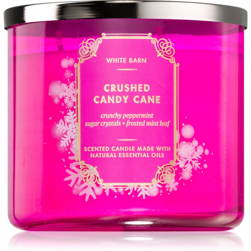 Bath & Body Works Crushed Candy Cane lumânare parfumată 411 g