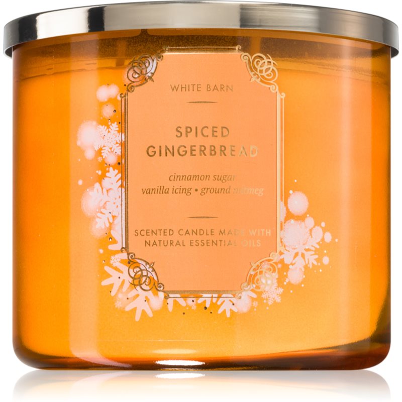 Bath & Body Works Spiced Gingerbread lumânare parfumată 411 g