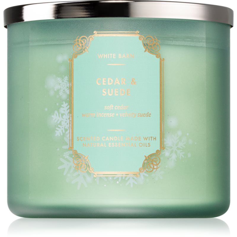 Bath & Body Works Cedar & Suede lumânare parfumată 411 g