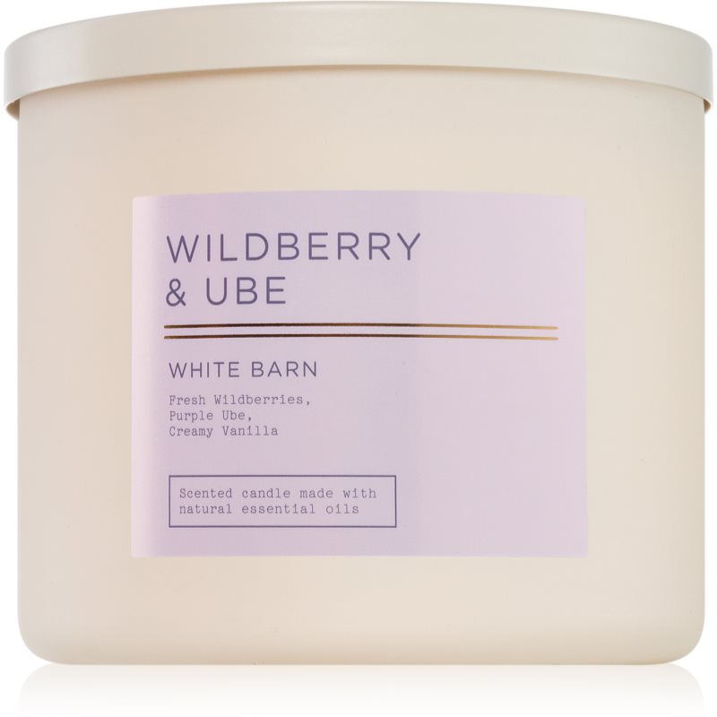Bath & Body Works Wildberry & Ube lumânare parfumată 411 g