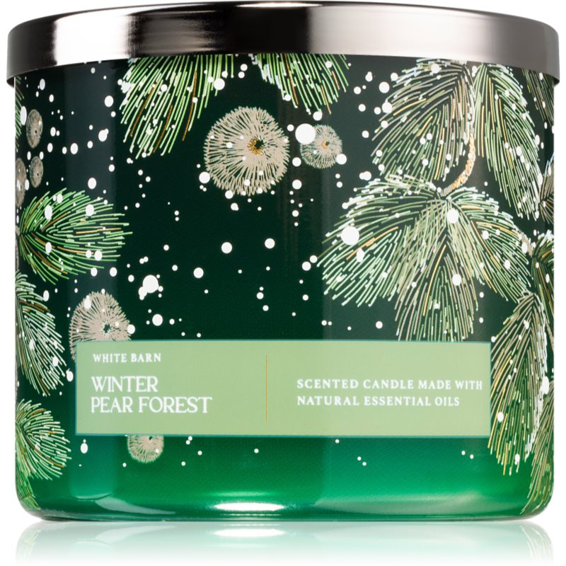 Bath & Body Works Winter Pear Forest lumânare parfumată 411 g