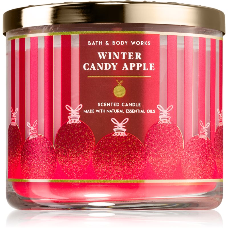Bath & Body Works Winter Candy Apple lumânare parfumată 411 g