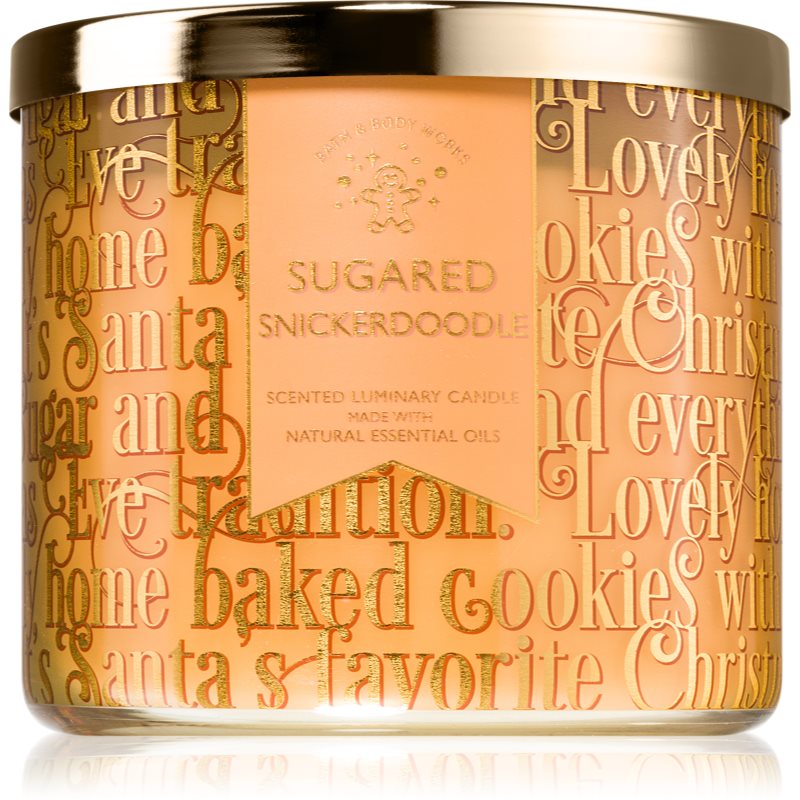 Bath & Body Works Sugared Snickerdoodle lumânare parfumată 411 g