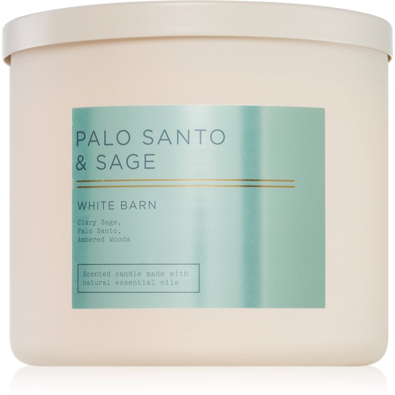 Bath & Body Works Palo Santo & Sage lumânare parfumată 411 g