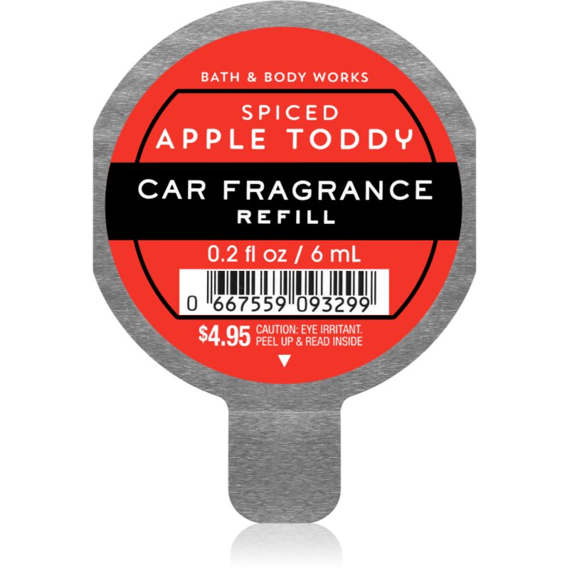 Bath & Body Works Spiced Apple Toddy parfum pentru masina rezervă 6 ml