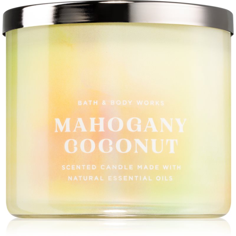 Bath & Body Works Mahagony Coconut lumânare parfumată V. 411 g