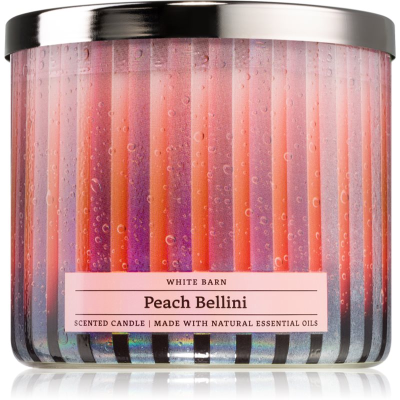 Bath & Body Works Peach Bellini lumânare parfumată 411 g