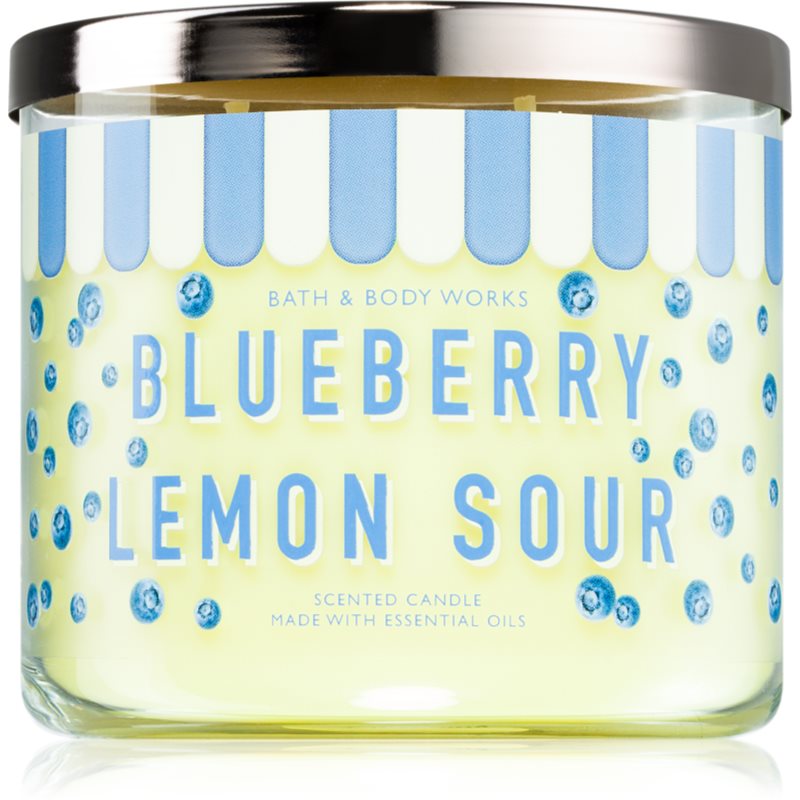 Bath & Body Works Blueberry Lemon Sour lumânare parfumată 411 g