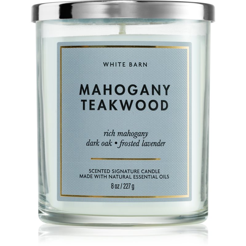 Bath & Body Works Mahogany Teakwood lumânare parfumată 227 g