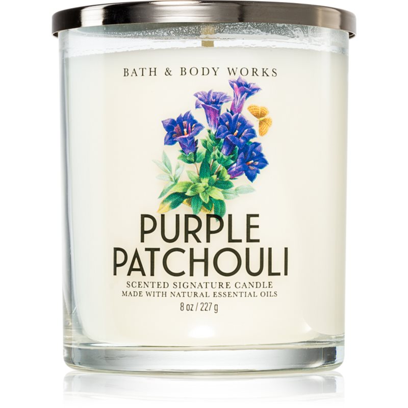 Bath & Body Works Purple Patchouli lumânare parfumată 227 g