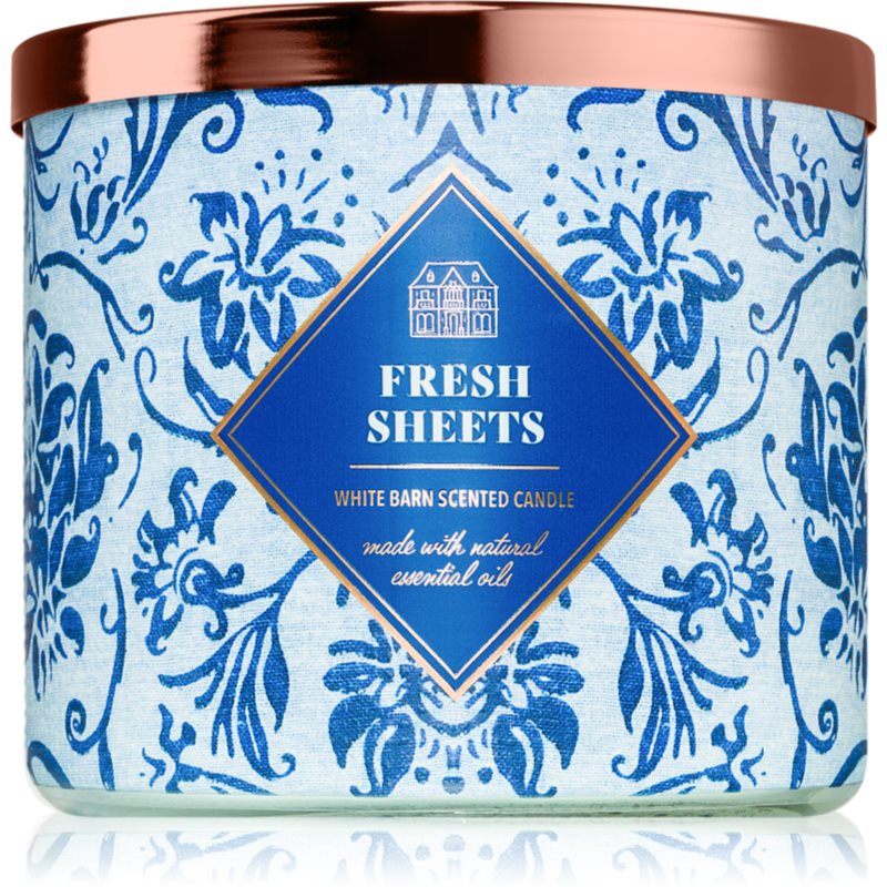 Bath & Body Works Fresh Sheets lumânare parfumată 411 g