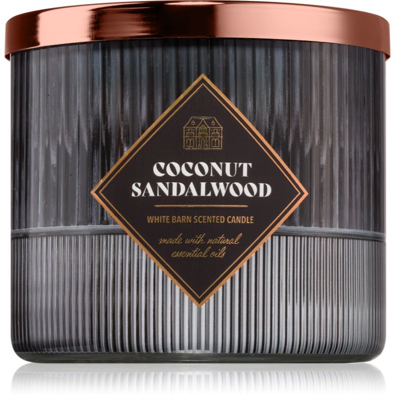 Bath & Body Works Coconut Sandalwood lumânare parfumată 411 g