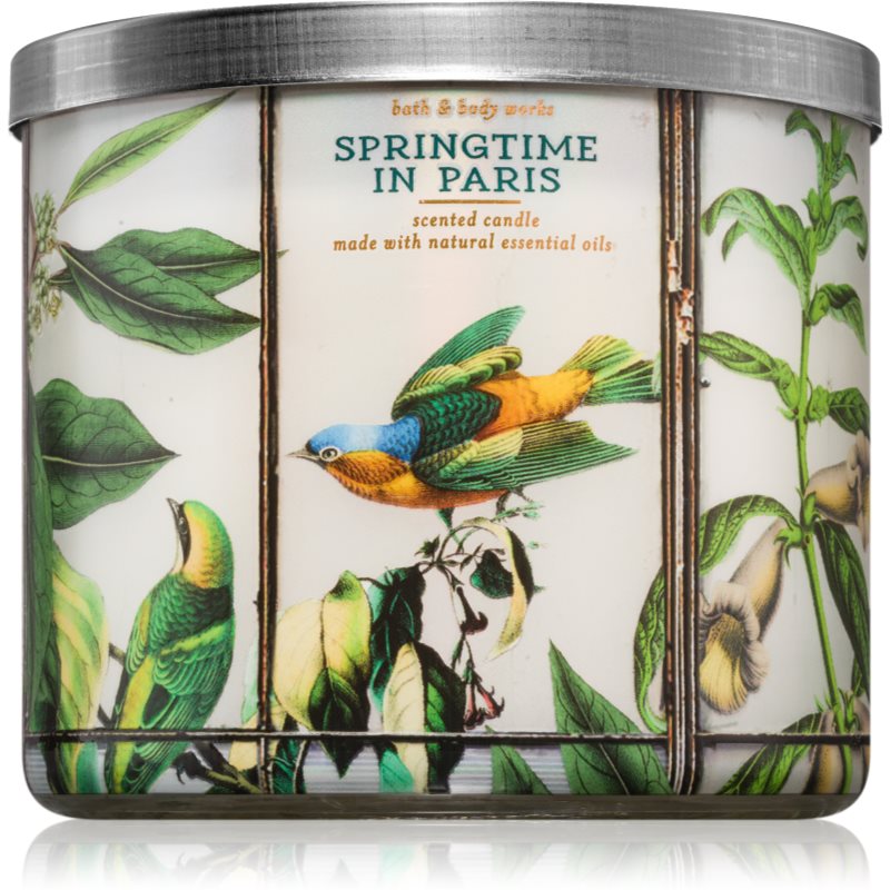 Bath & Body Works Springtime In Paris lumânare parfumată 411 g