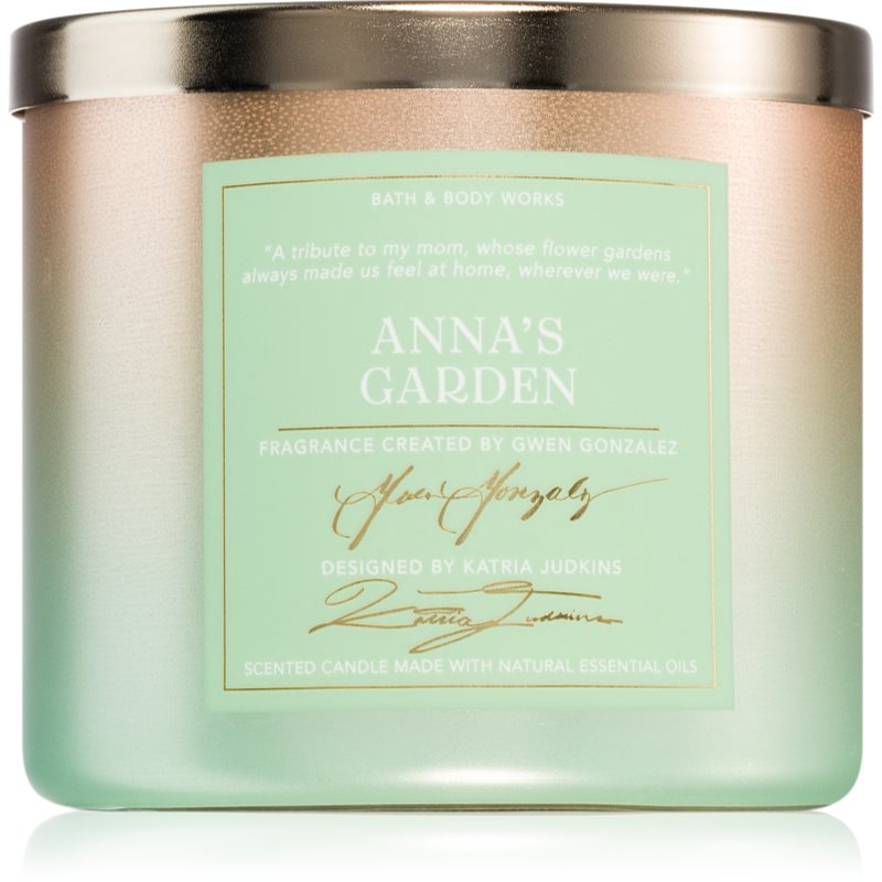 Bath & Body Works Anna\'s Garden lumânare parfumată 411 g