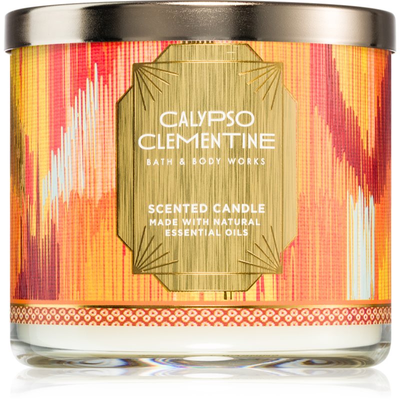 Bath & Body Works Calypso Clementine lumânare parfumată 411 g