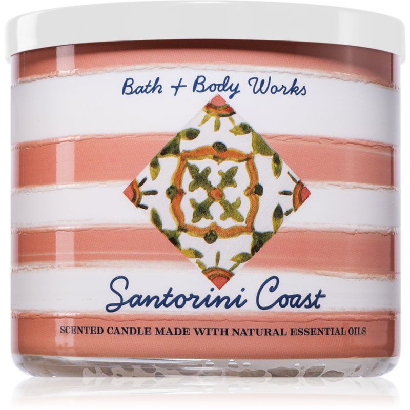 Bath & Body Works Santorini Coast lumânare parfumată 411 g