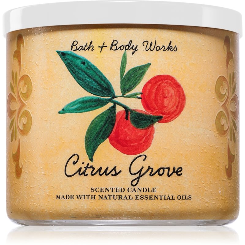 Bath & Body Works Citrus Grove lumânare parfumată 411 g