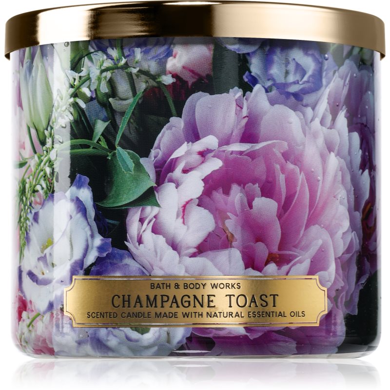 Bath & Body Works Champagne Toast lumânare parfumată 411 g