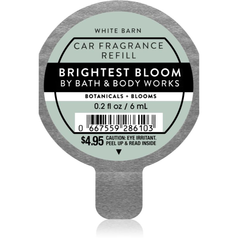 Bath & Body Works Brightest Bloom parfum pentru masina rezervă 6 ml