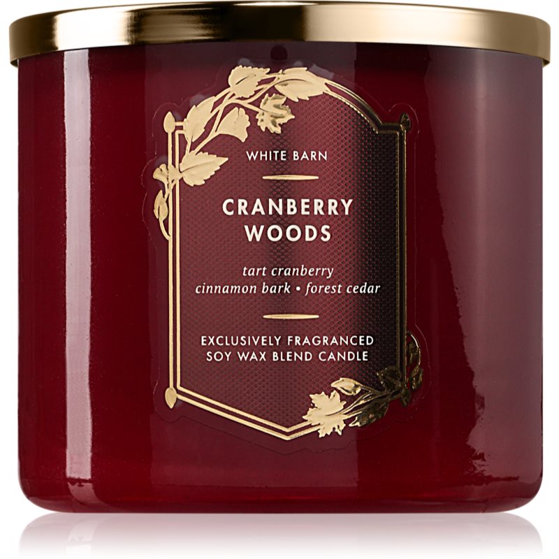 Bath & Body Works Cranberry Woods lumânare parfumată 411 g