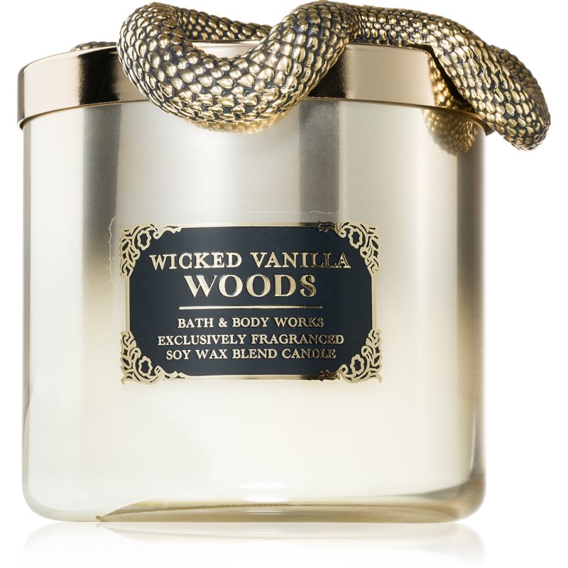 Bath & Body Works Wicked Vanilla Woods lumânare parfumată 411 g