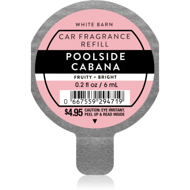 Bath & Body Works Poolside Cabana parfum pentru masina rezervă 6 ml