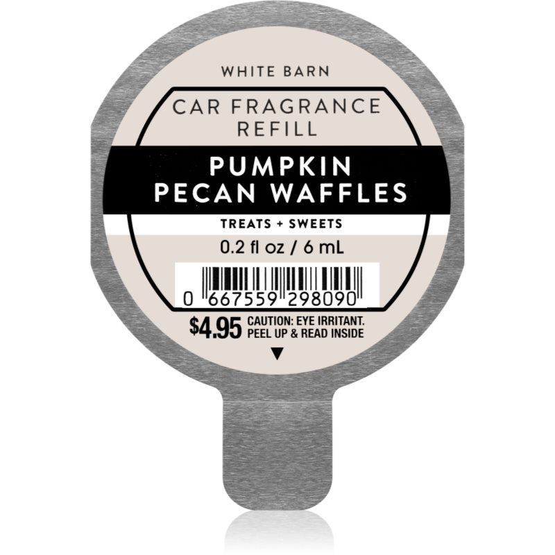 Bath & Body Works Pumpkin Pecan Waffles parfum pentru masina rezervă 6 ml