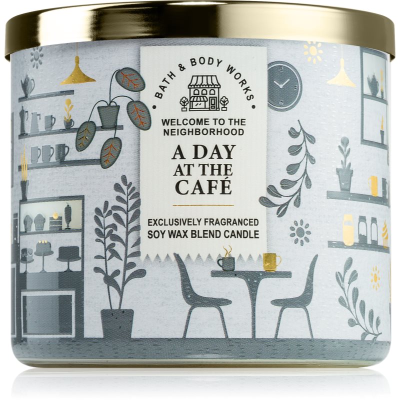 Bath & Body Works A Day At The Café lumânare parfumată 411 g