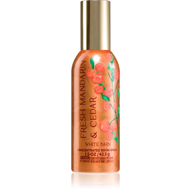 Bath & Body Works Fresh Mandarin & Cedar spray pentru camera 42.5 g