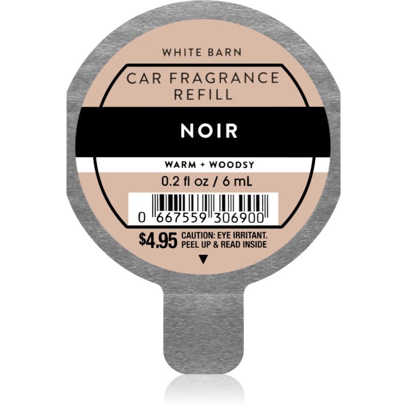 Bath & Body Works Noir parfum pentru masina rezervă 6 ml