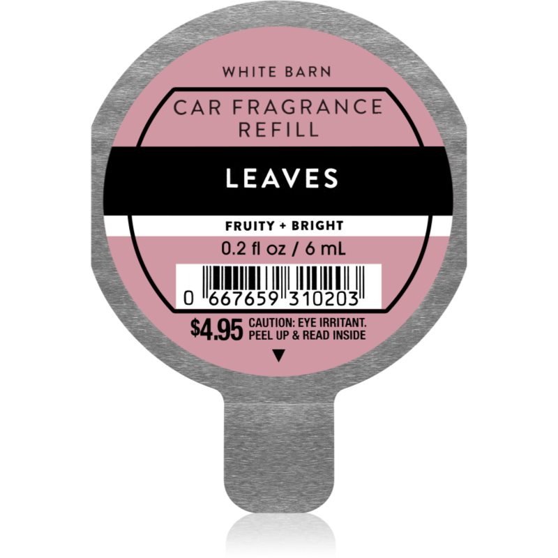 Bath & Body Works Leaves parfum pentru masina rezervă 6 ml