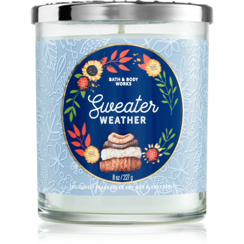 Bath & Body Works Sweater Weather lumânare parfumată 227 g