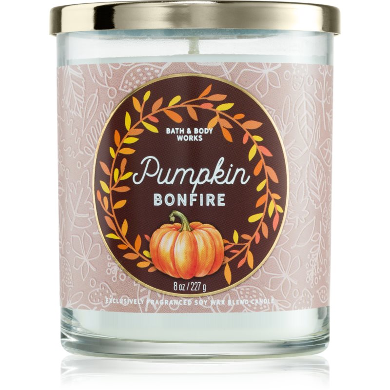 Bath & Body Works Pumpkin Bonfire lumânare parfumată 227 g