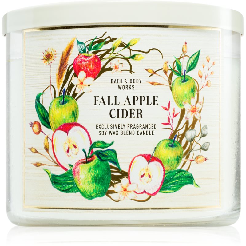 Bath & Body Works Fall Apple Cider lumânare parfumată 411 g