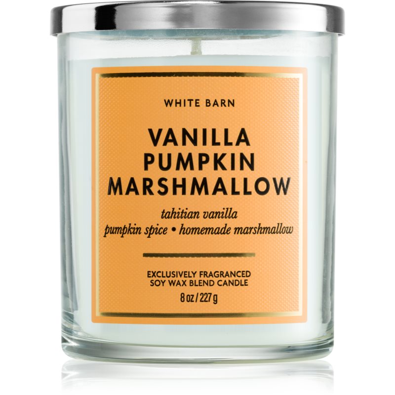 Bath & Body Works Vanilla Pumpkin Marshmallow lumanare 227 g