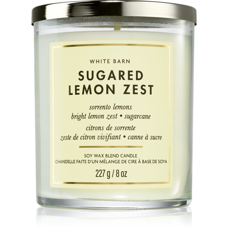 Bath & Body Works Sugared Lemon Zest lumânare parfumată 227 g