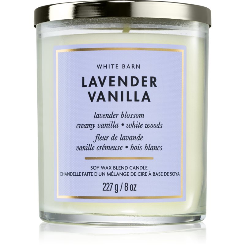 Bath & Body Works Lavender Vanilla lumânare parfumată 227 ml