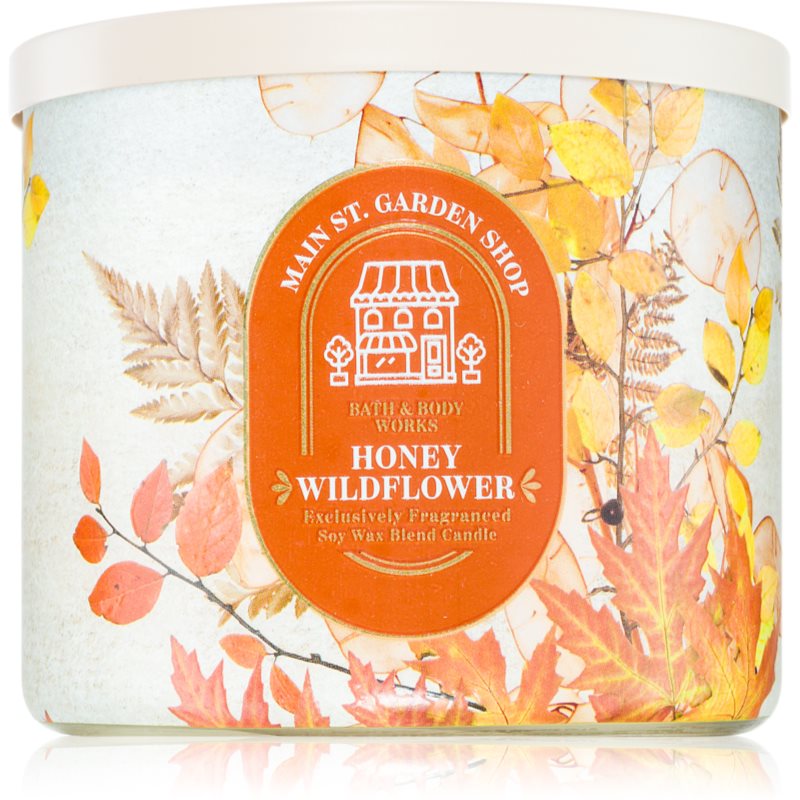 Bath & Body Works Honey Wildflower lumânare parfumată 411 g