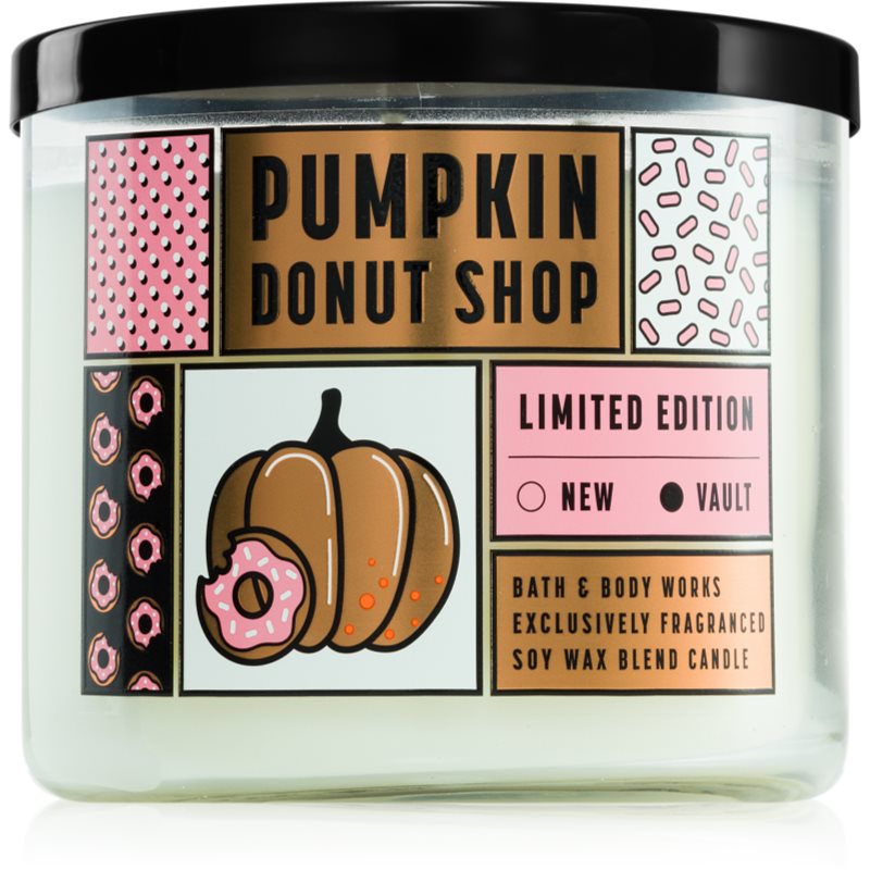 Bath & Body Works Pumpkin Donut Shop lumânare parfumată 411 g