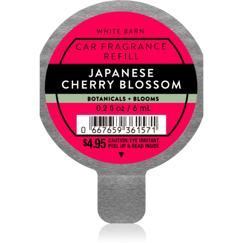 Bath & Body Works Japanese Cherry Blossom parfum pentru masina rezerva 6 ml