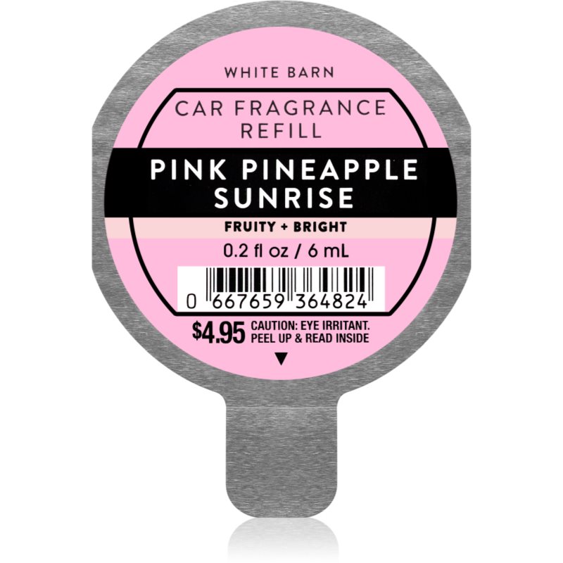 Bath & Body Works Pink Pineapple parfum pentru masina rezervă 6 ml