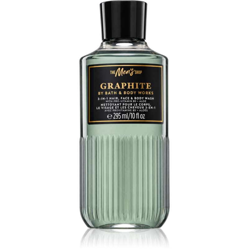 Bath & Body Works Graphite gel de curățare pentru față, corp și păr 295 ml