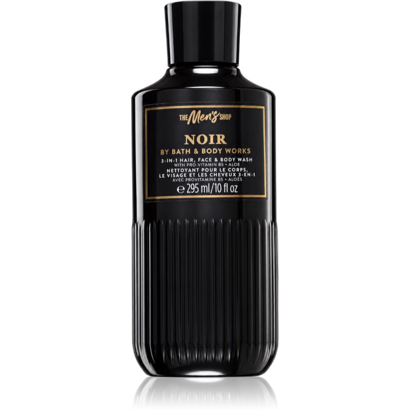 Bath & Body Works Noir gel de curățare pentru față, corp și păr 295 ml
