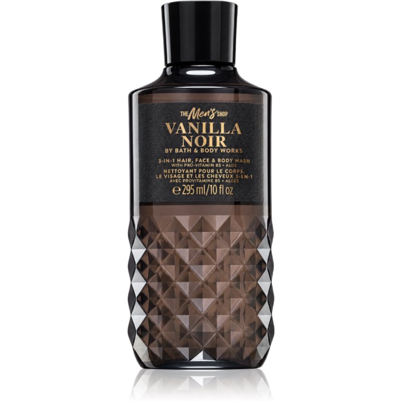 Bath & Body Works Mens Noir gel de curățare pentru față, corp și păr 295 ml